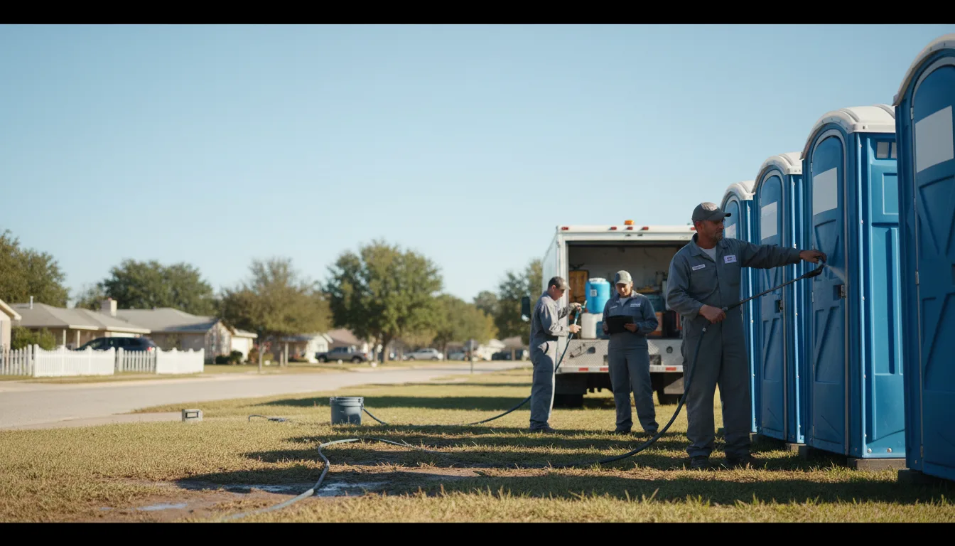 Long-Term Portable Toilet Rental in Rockville, MN near me